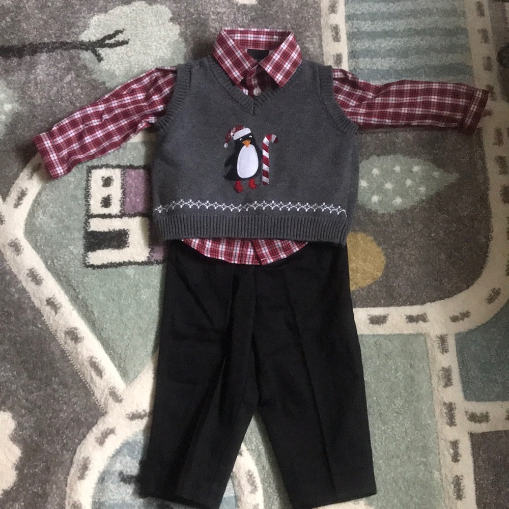Boys 12 months old 3 piece set